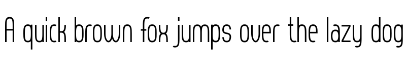 Preview of Thorup Sans Regular Regular font