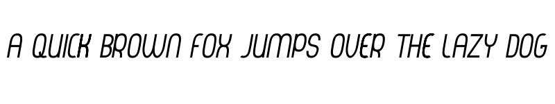 Preview of Thorup Sans Small Caps Italic Italic font