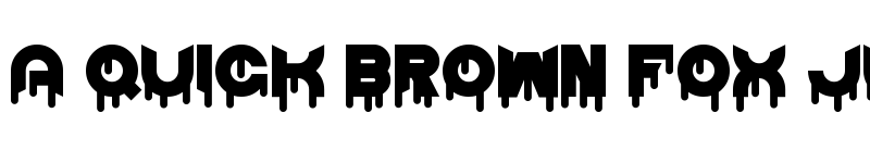 Preview of Thrash Decision Regular font