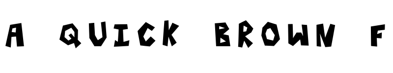 Preview of ThreeHours Medium font