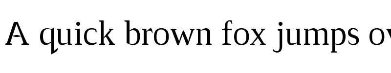 Preview of Thrums Serif Regular font