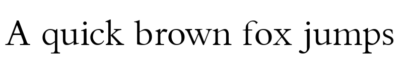 Preview of Thryomanes Normal font