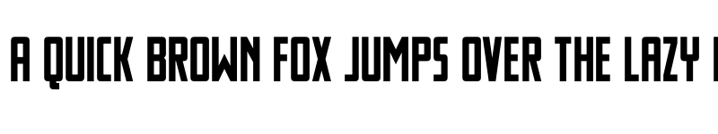 Preview of Thunder Nova Bold Regular font