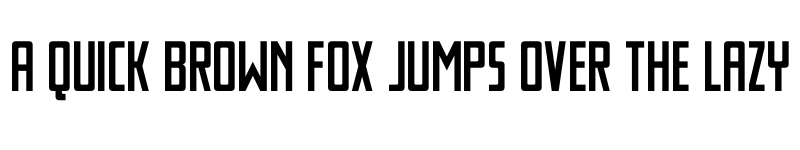 Preview of Thunder Nova Compact Regular font