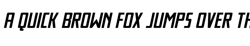Preview of Thunder Nova Expanded Semi-Ita Regular font