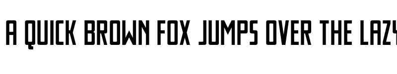 Preview of Thunder Nova Regular font