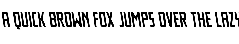 Preview of Thunder Nova Slight-Leftalic Regular font