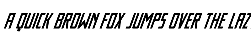 Preview of Thunder Nova Super-Italic Regular font