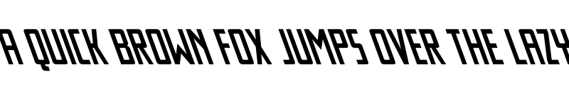 Preview of Thunder Nova Super-Leftalic Regular font