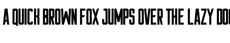 Preview of Thunder Super Regular font