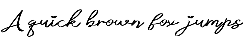 Preview of Thursday Morning Regular font
