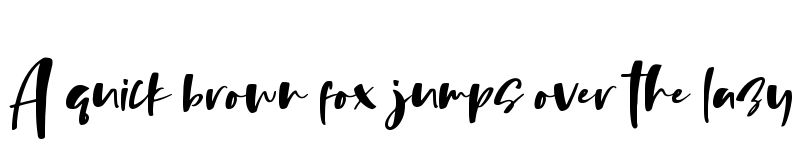 Preview of Thursday Vibes Regular font