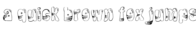 Preview of TigerBalloon Regular font