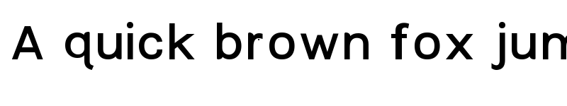 Preview of Tikus Putih semibold font