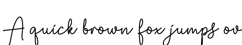 Preview of Timber Lake Regular font