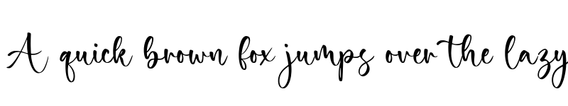 Preview of Timberly Anthem Regular font