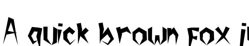 Preview of TIME MOVER Regular font