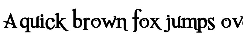 Preview of Timed Bold font