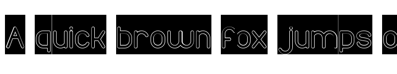 Preview of Times New Romance-Hollow-Invers Regular font