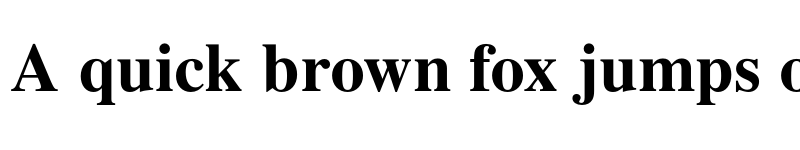 Preview of Times Newer Roman Bold font