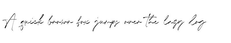 Preview of Timothea Signature Regular font