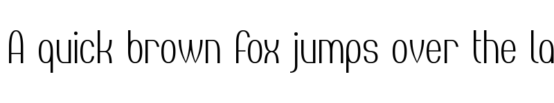 Preview of Tincushion Light font