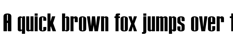 Preview of Tipo PRESS Regular font