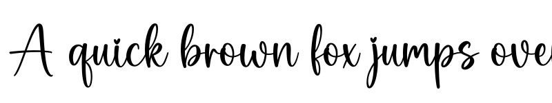 Preview of Tiramisu Regular font