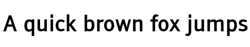 Preview of Tiresias PCfont Bold font