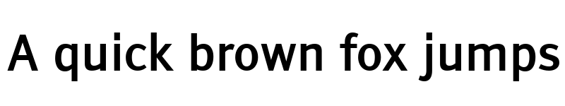 Preview of Tiresias PCfont Z Bold font