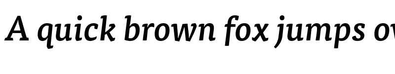 Preview of Tisa Pro Medium Italic font