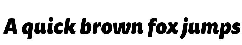 Preview of Tisa Sans Pro Black font