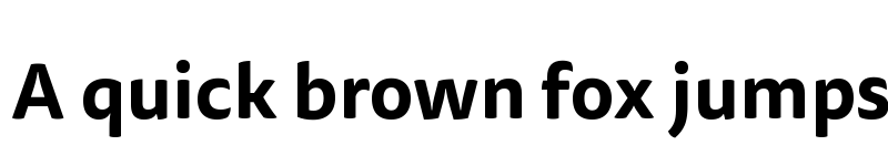 Preview of Tisa Sans Pro Bold font