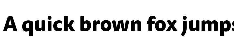 Preview of Tisa Sans Pro Extra Bold font