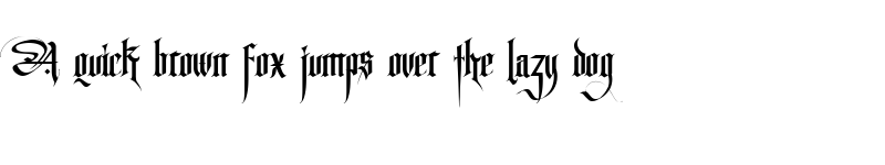 Preview of tisk Regular font