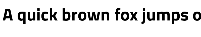 Preview of Titillium Bold font