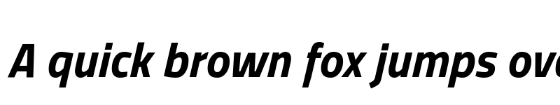 Preview of Titillium Web Bold Italic font