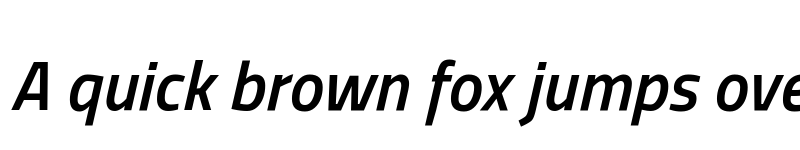 Preview of Titillium Web SemiBold Italic font