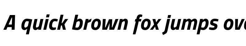 Preview of TitilliumText ExtraBold Italic font