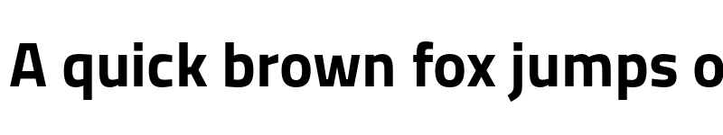 Preview of TitilliumText ExtraBold font