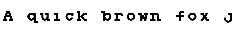 Preview of TJF Optik Black font