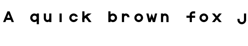 Preview of TJF Optik Sans Black font