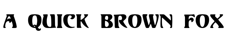 Preview of TM Unicorn Regular font