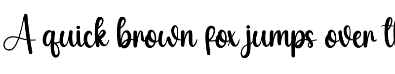 Preview of Together Always Regular font