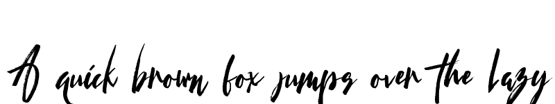 Preview of tom brother Regular font