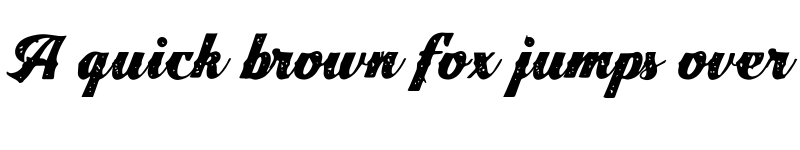 Preview of Tom Harvey Script Regular font