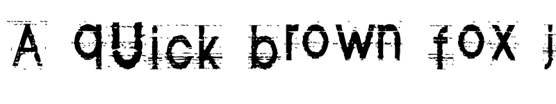 Preview of Tom Violence (AUTOSPACED) font