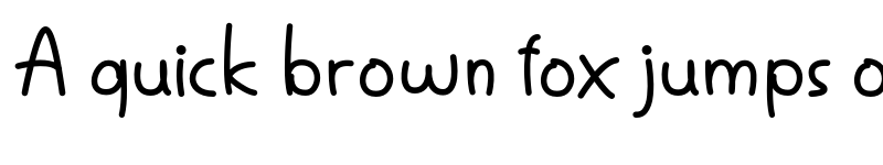 Preview of Tomodachy Regular font
