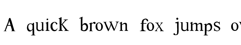 Preview of Tom's New Roman Tom font