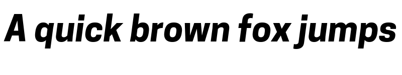 Preview of Tonnelier Bold Italic font